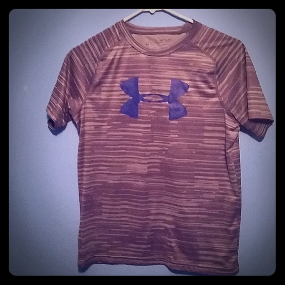 Under Armour Boys Tee Wicking Youth Large - Picture 1 of 3